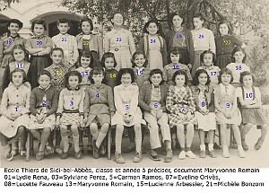 SIDI BEL ABBES ECOLE THIERS FILLES 19XX (1)